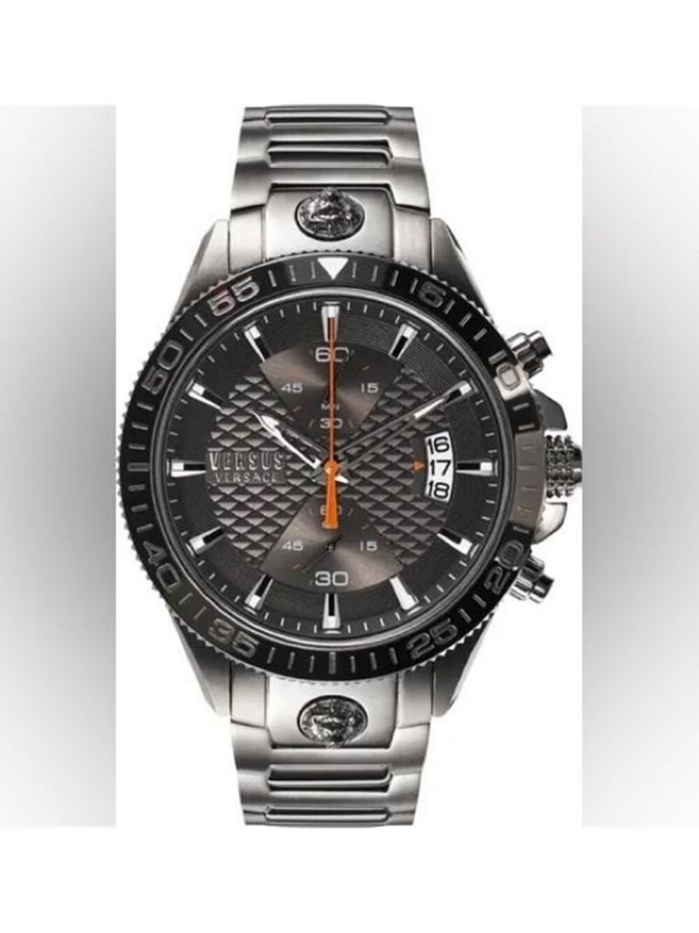 💯 - New Authentic VERSUS Versace Griffith Chronograph Bracelet Watch, 46mm